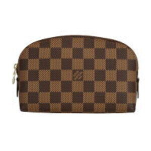 Louis Vuitton Pochette Cosmetic Damier Ebene Brown